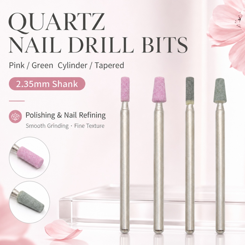 Nail Art Natural - 1 stuks kleine cilinder- en driehoekige