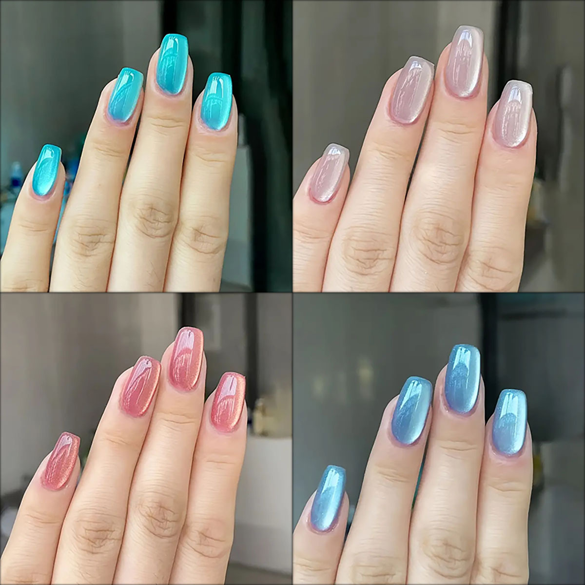 Nail Art Inspo - 24 pcs/30 pcs korte vierkante ballet