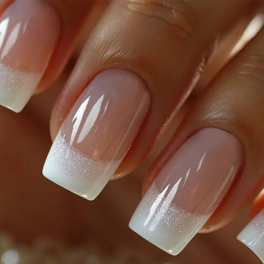 Nail Art Inspo - 24 stuks/set Medium Vierkante kunstnagels voor