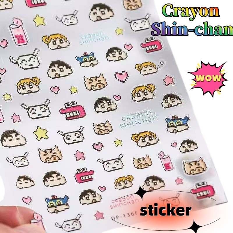 Nail Art Design - Crayon Shin-chan Creatief Papier Guka Notitieboekje
