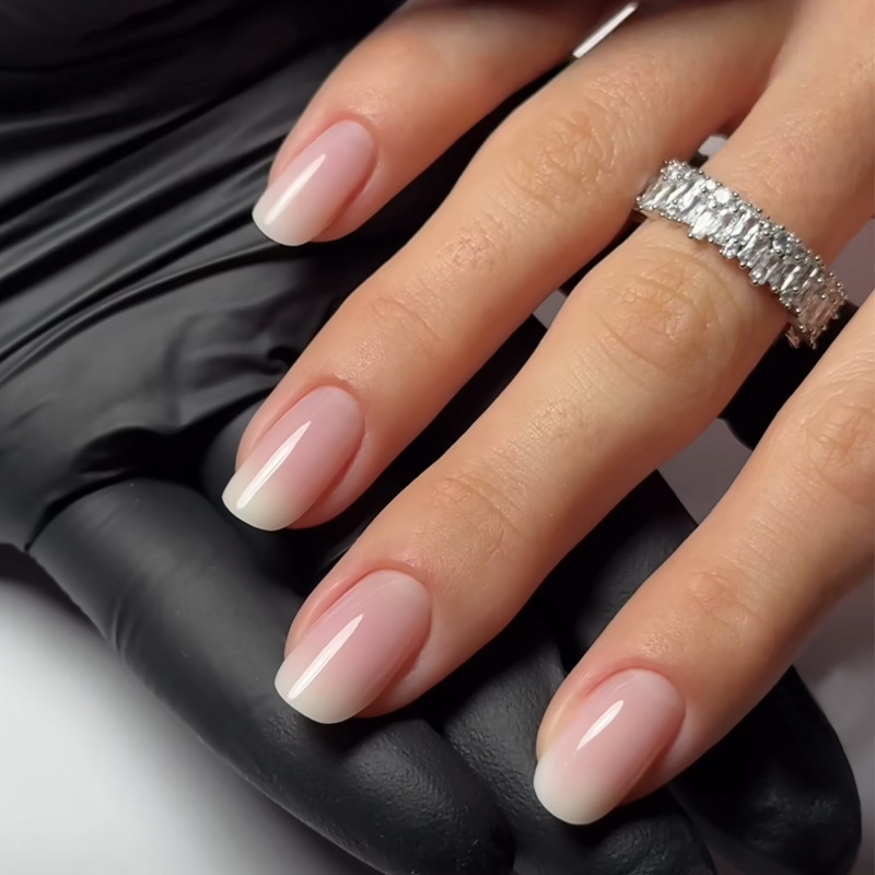 Nail Art Inspo - 24 stuks eenvoudige ballet glitter afneembare