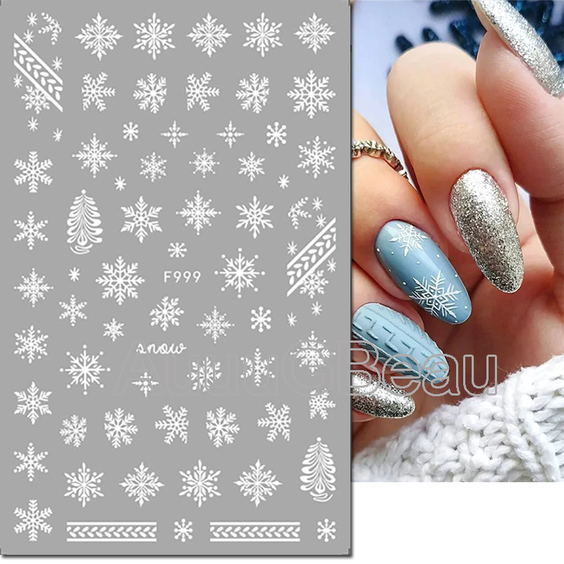 3D Nail Art Stickers Kerst Win - Nail Art Xmas Tree recensie en prijs