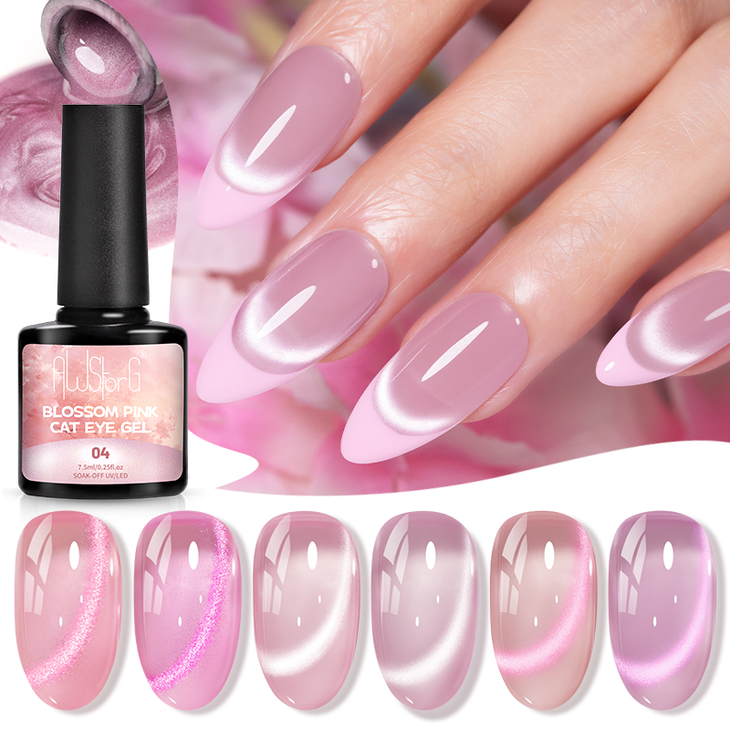AWStorG 7.5ML Flash Pure Lust  - Nail Art Cat Eye Pink recensie en prijs