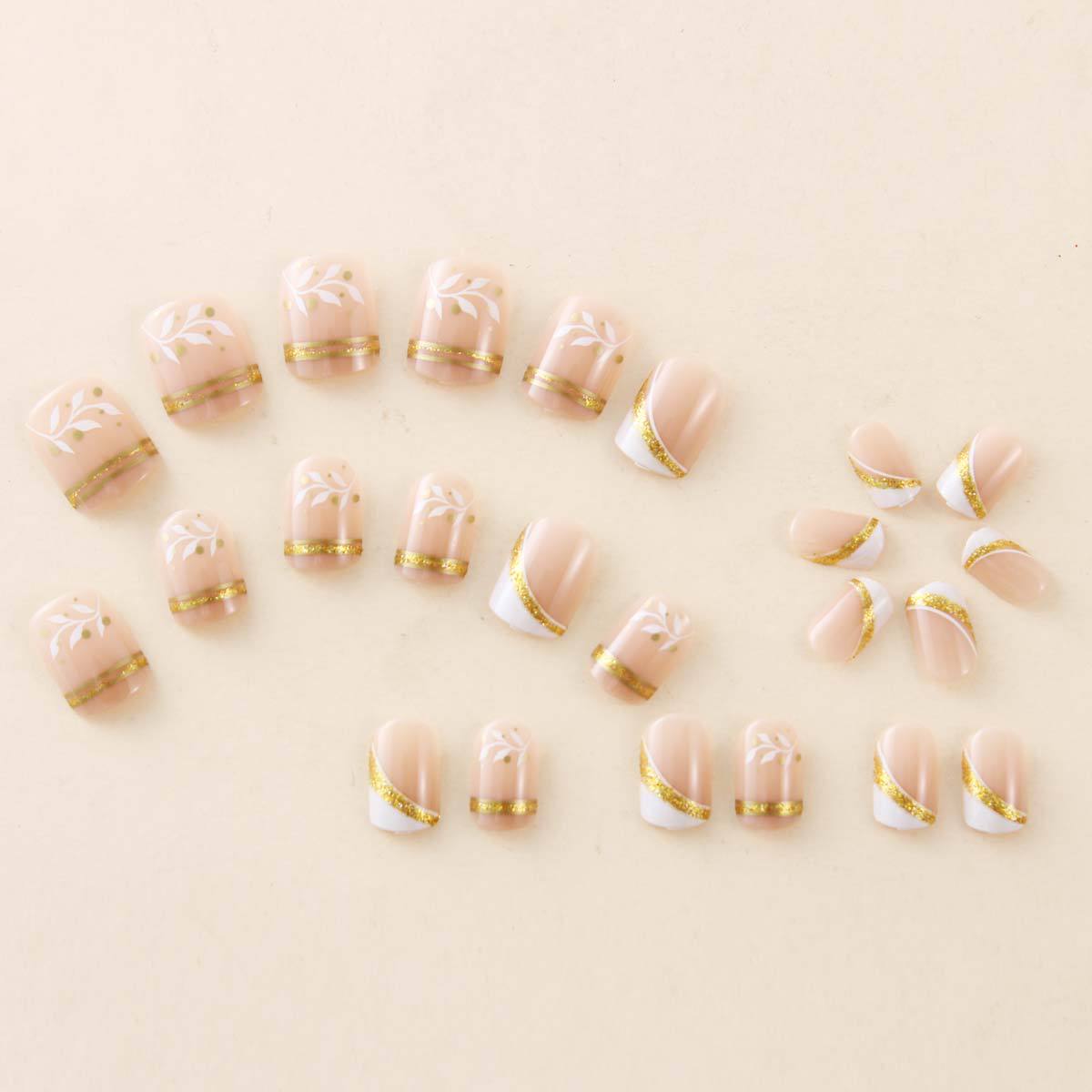 Naakte korte vierkante opdruk  - Nail Art Design recensie en prijs