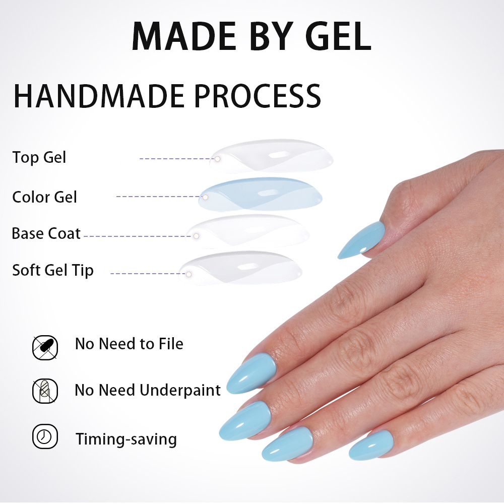 VITAGWX 32 stuks opdruk nagels - Nail Art Inspo recensie en prijs