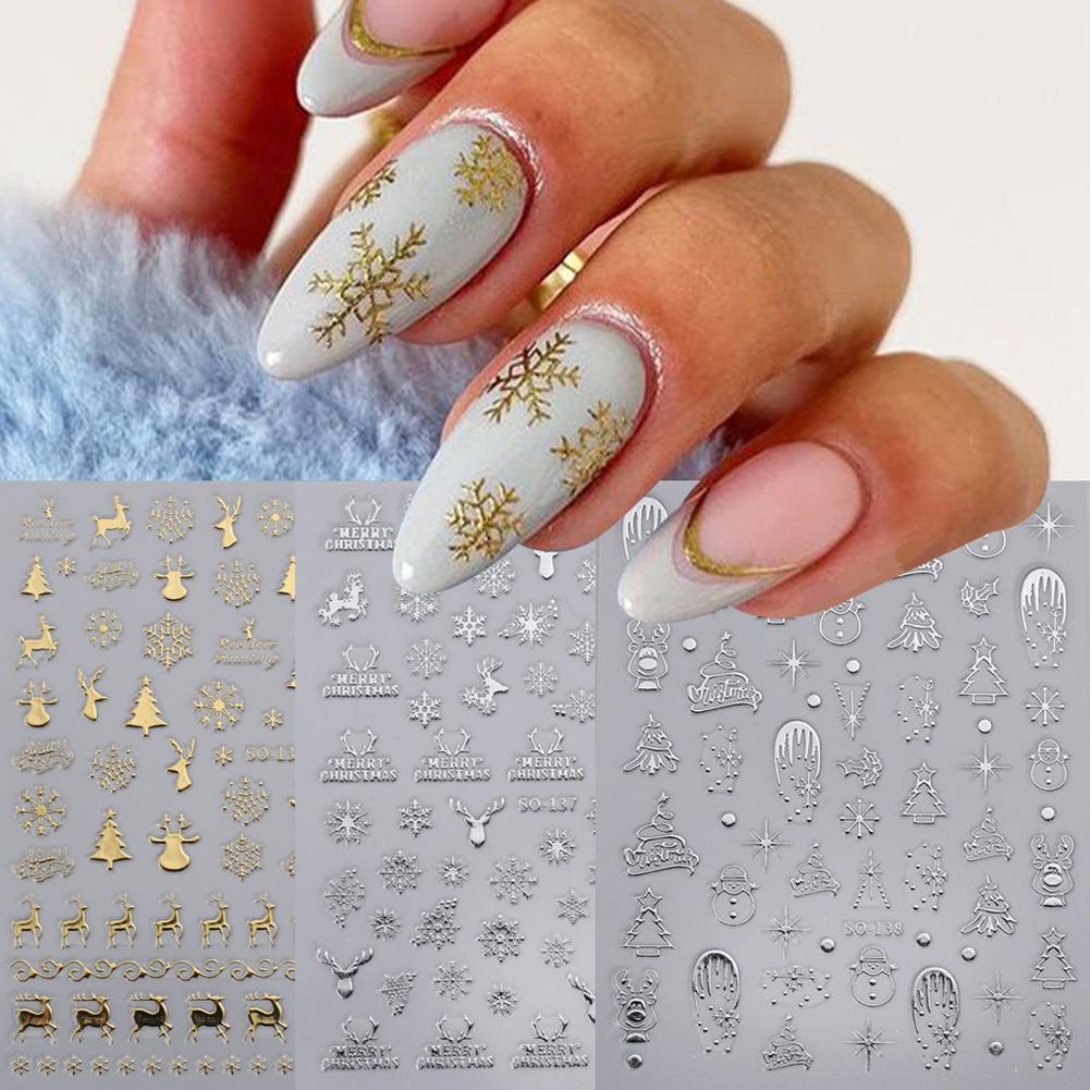 Kerst Nail Art Stickers Nagels - Nail Art Xmas Tree recensie en prijs