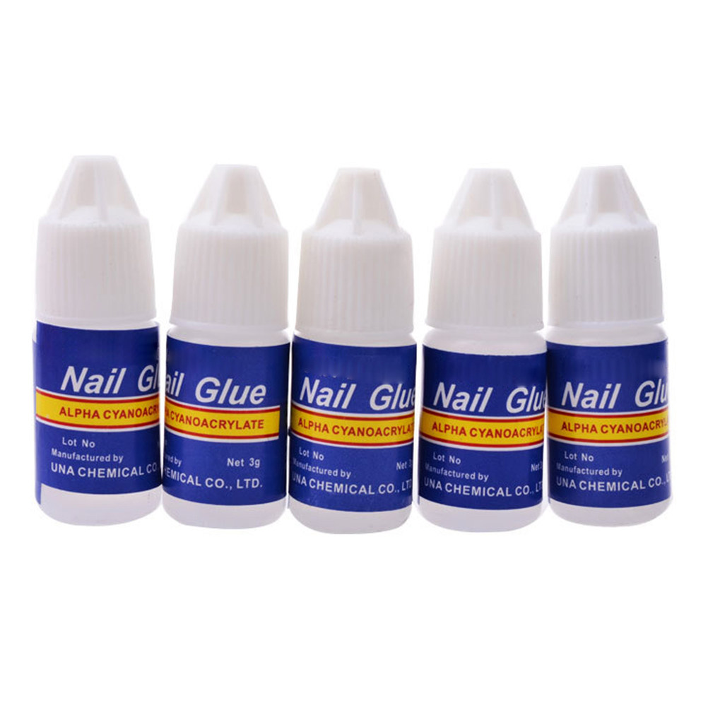 5 Stuks Nagellijm 3G Super Vis - Nail Art Natural recensie en prijs