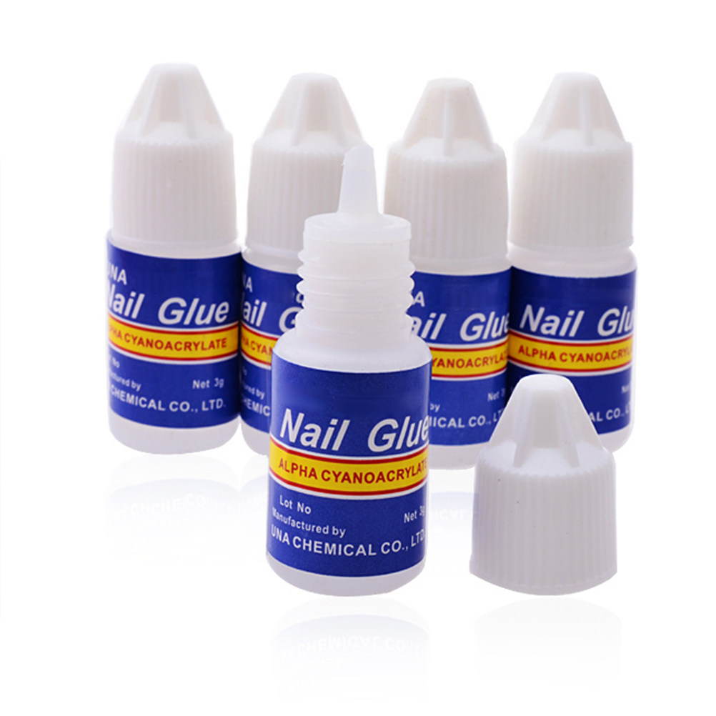 5 Stuks Nagellijm 3G Super Vis - Nail Art Natural recensie en prijs