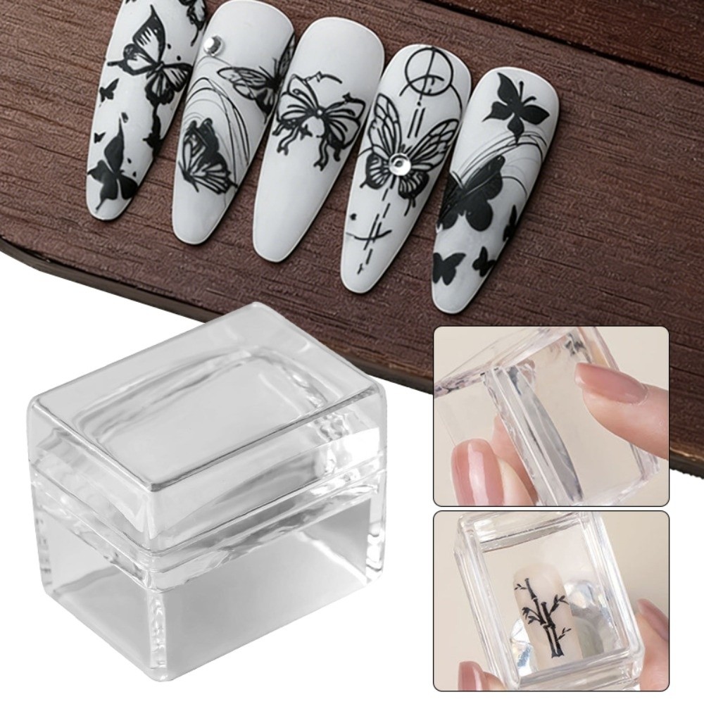 Nieuwe Transparante Nagelstemp - Nail Art Inspo recensie en prijs