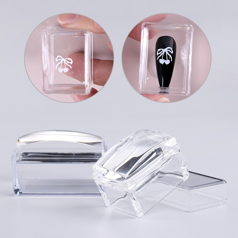 Nieuwe Transparante Nagelstemp - Nail Art Inspo recensie en prijs