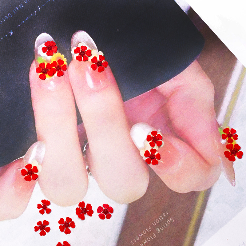 96 stuks mini 1,5 cm natuurlij - Nail Art Natural recensie en prijs