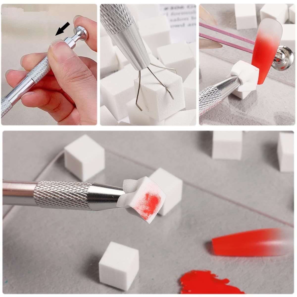1/50/100 Stuks Vierkante Nail  - Nail Art Inspo recensie en prijs