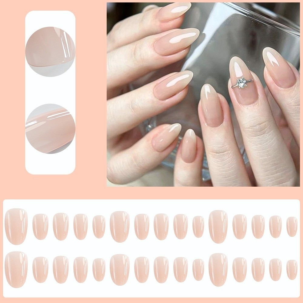 150 stuks mode glanzende afwer - Nail Art Natural recensie en prijs