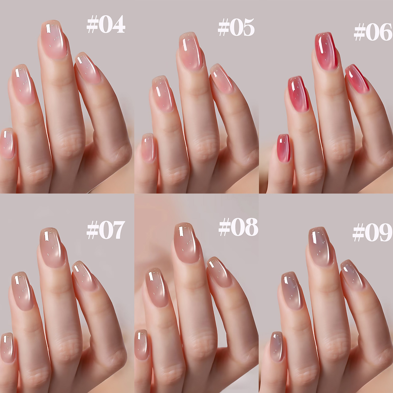 SHAKA 1-12pcs Zomer Populaire  - Nail Art Cat Eye Pink recensie en prijs