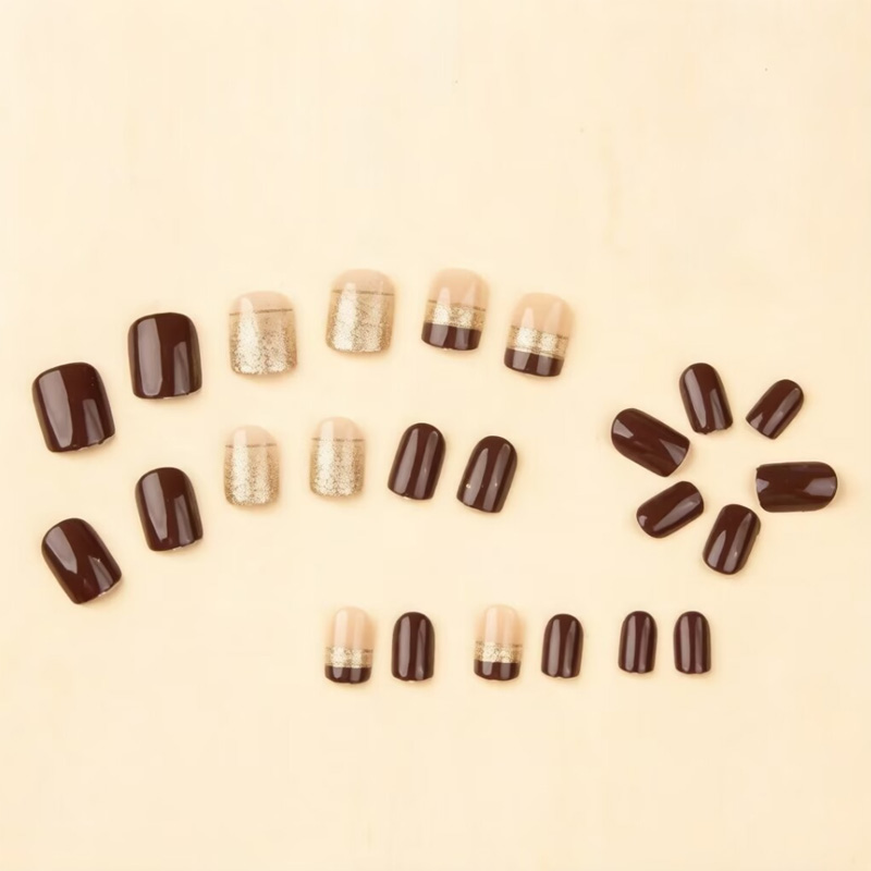 Korte vierkante nepnagels voor - Nail Art Inspo recensie en prijs