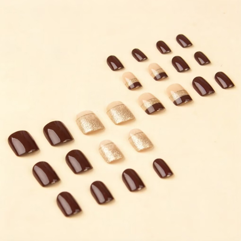 Korte vierkante nepnagels voor - Nail Art Inspo recensie en prijs