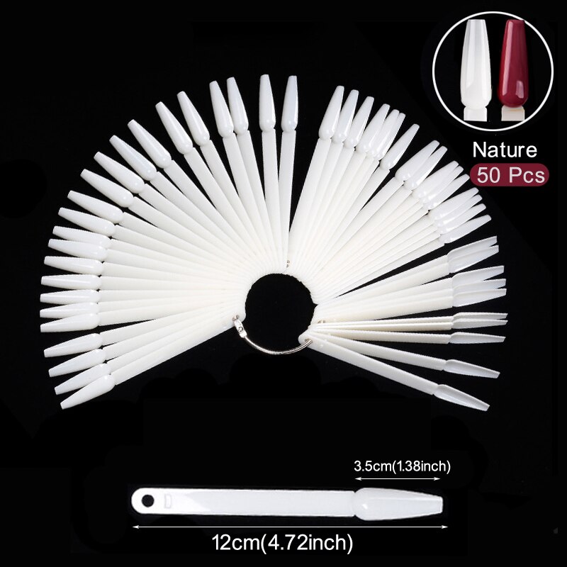 Nail Display Sticks Clear Natu - Nail Art Natural recensie en prijs