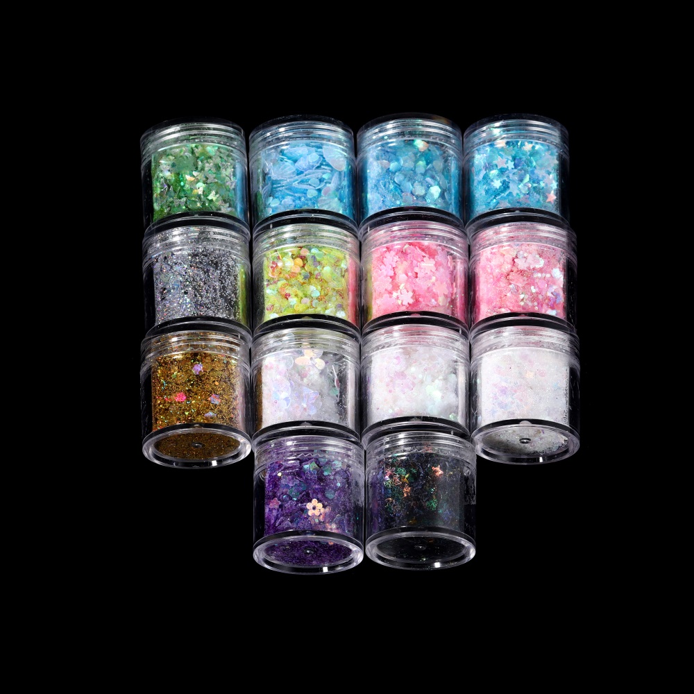 10 Ml/box Glitter Epoxyhars Vu - Nail Art Inspo recensie en prijs