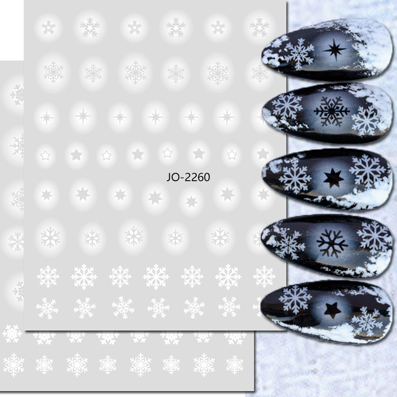 Nail Art 3D-stickers Witte hol - Nail Art Xmas Tree recensie en prijs