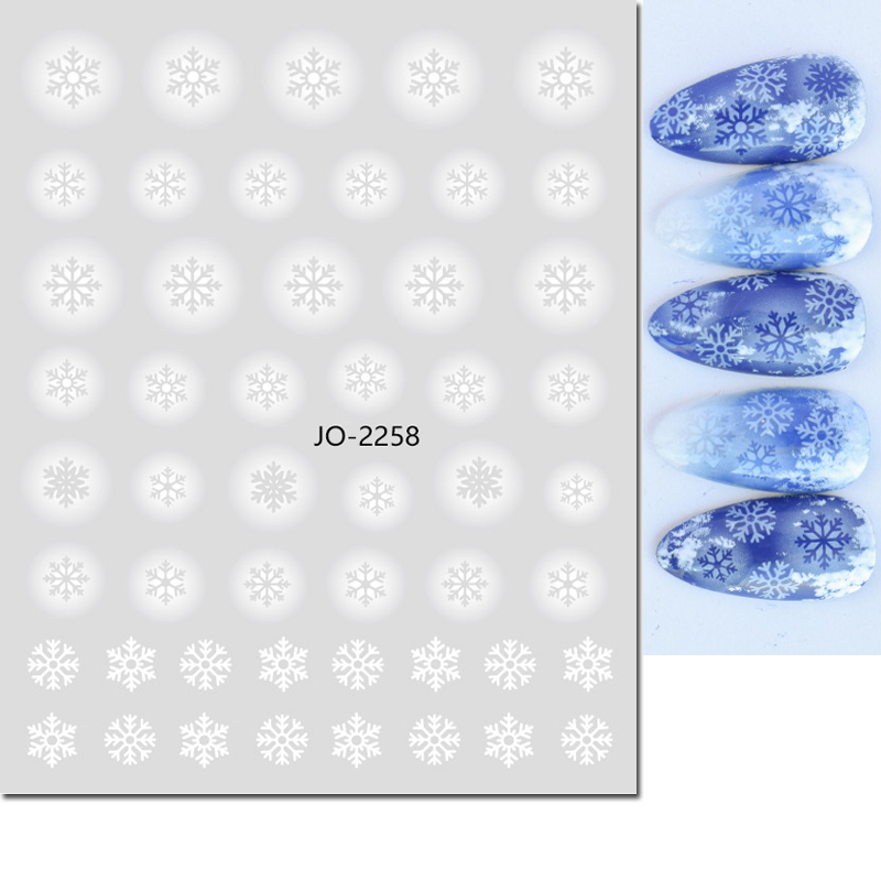 Nail Art 3D-stickers Witte hol - Nail Art Xmas Tree recensie en prijs