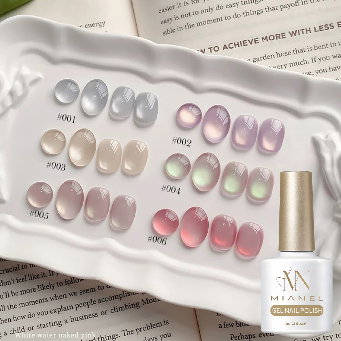 MIANEL 10ML Candy Glass Bead C - Nail Art Cat Eye Pink recensie en prijs