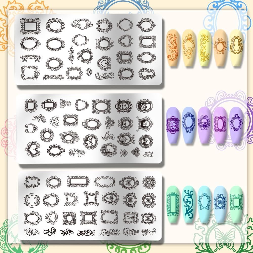 3 stuks vintage fotolijst nage - Nail Art Inspo recensie en prijs