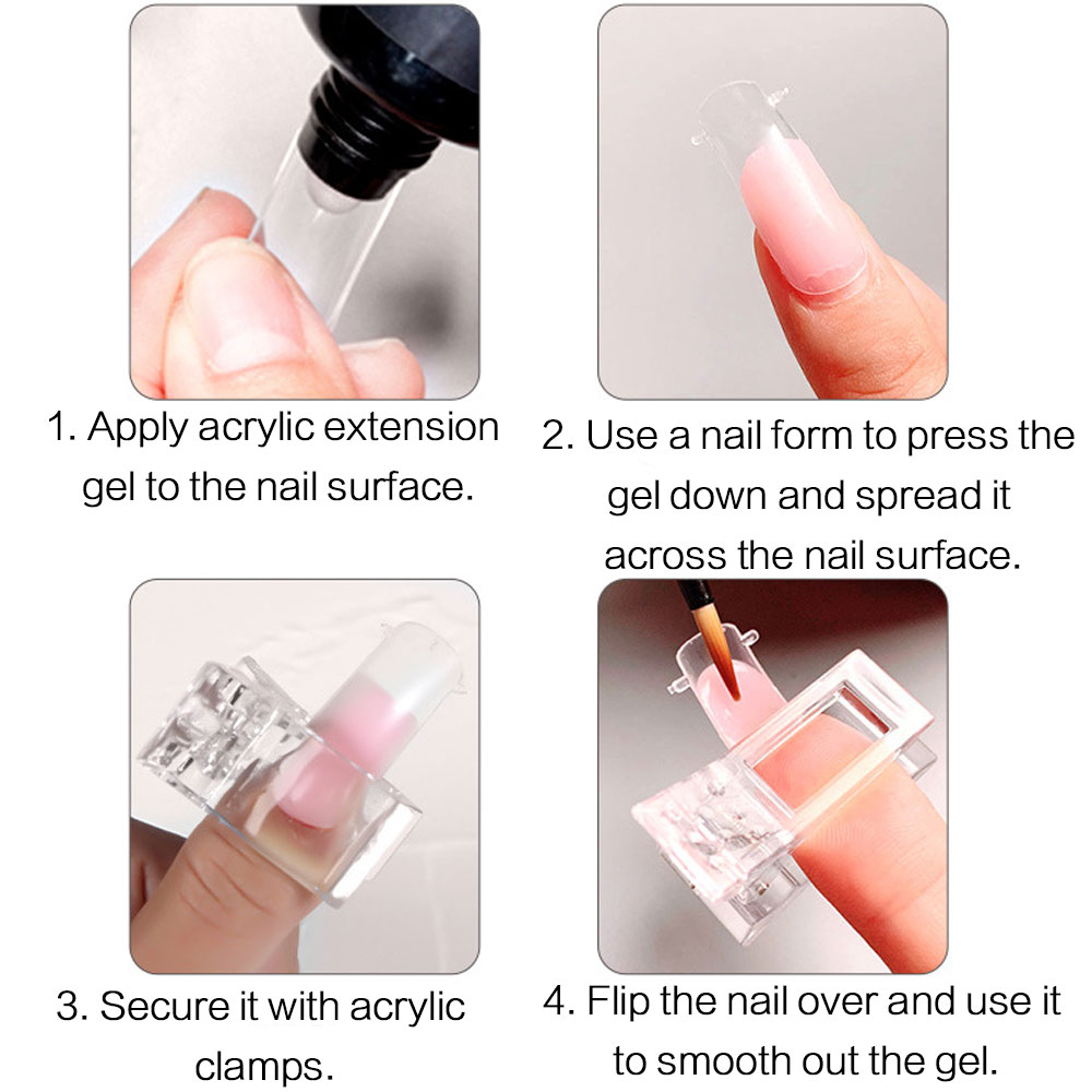 5 stuks flexibele zachte polyg - Nail Art Design recensie en prijs