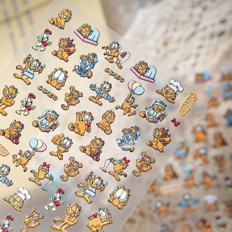 Nieuwe Garfield Nail Art Stick - Nail Art Design recensie en prijs