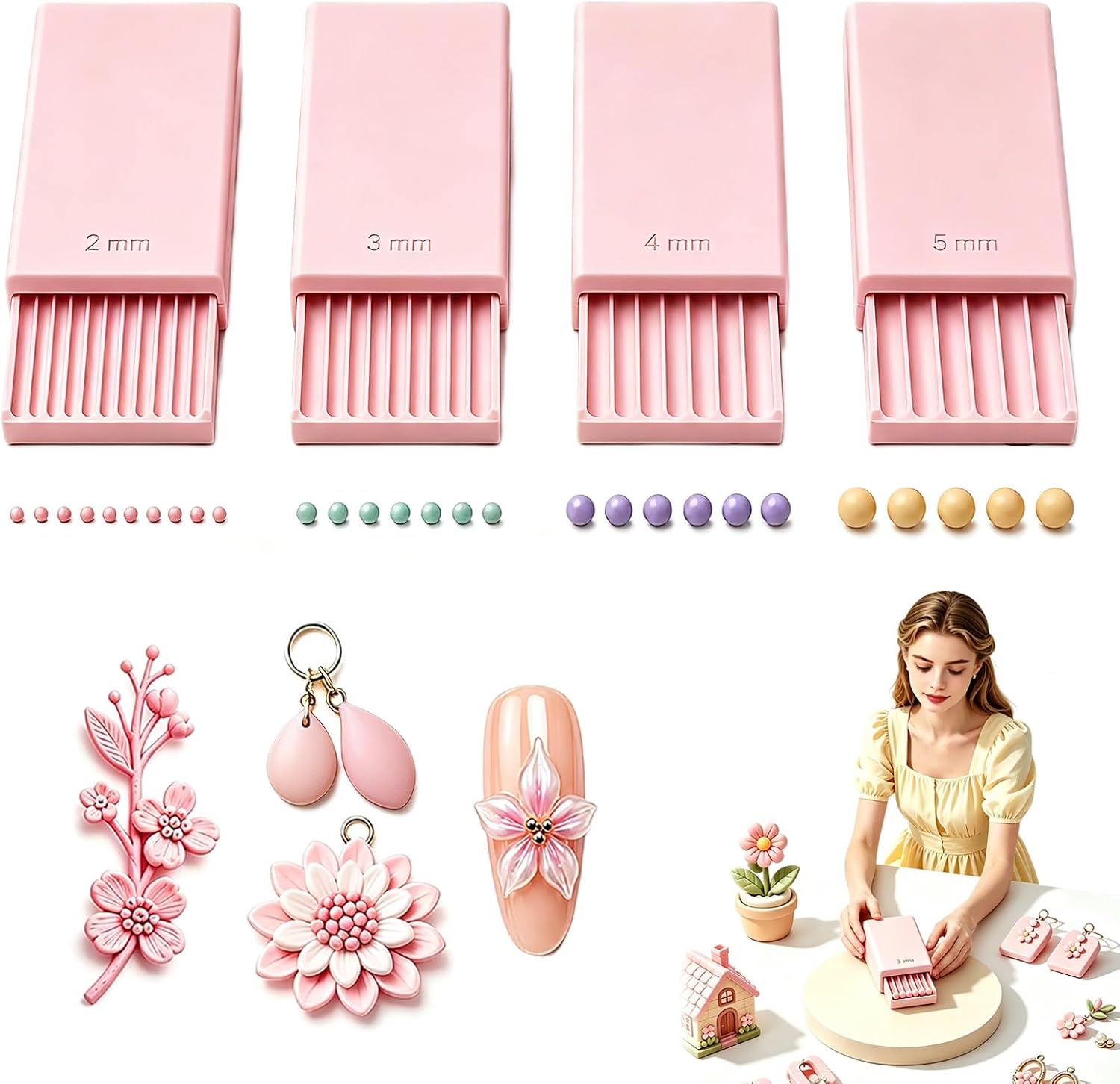 3D Print Clay Gel Ball Maker T - Nail Art Design recensie en prijs