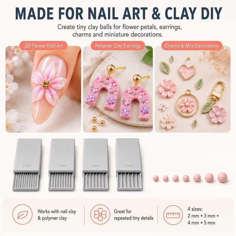 3D Print Clay Gel Ball Maker T - Nail Art Design recensie en prijs