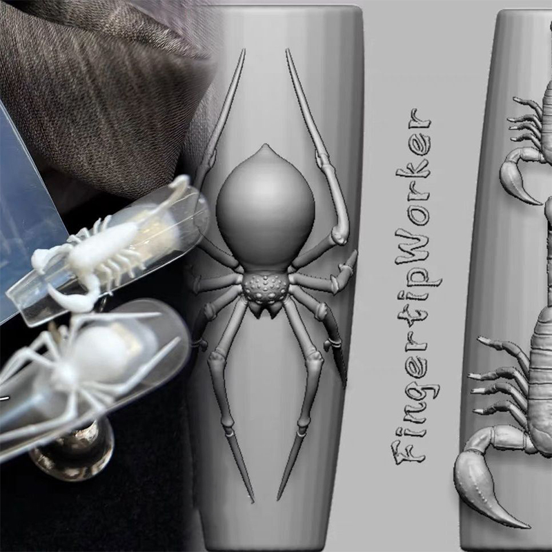 3D Spider Scorpion Siliconen N - Nail Art Inspo recensie en prijs