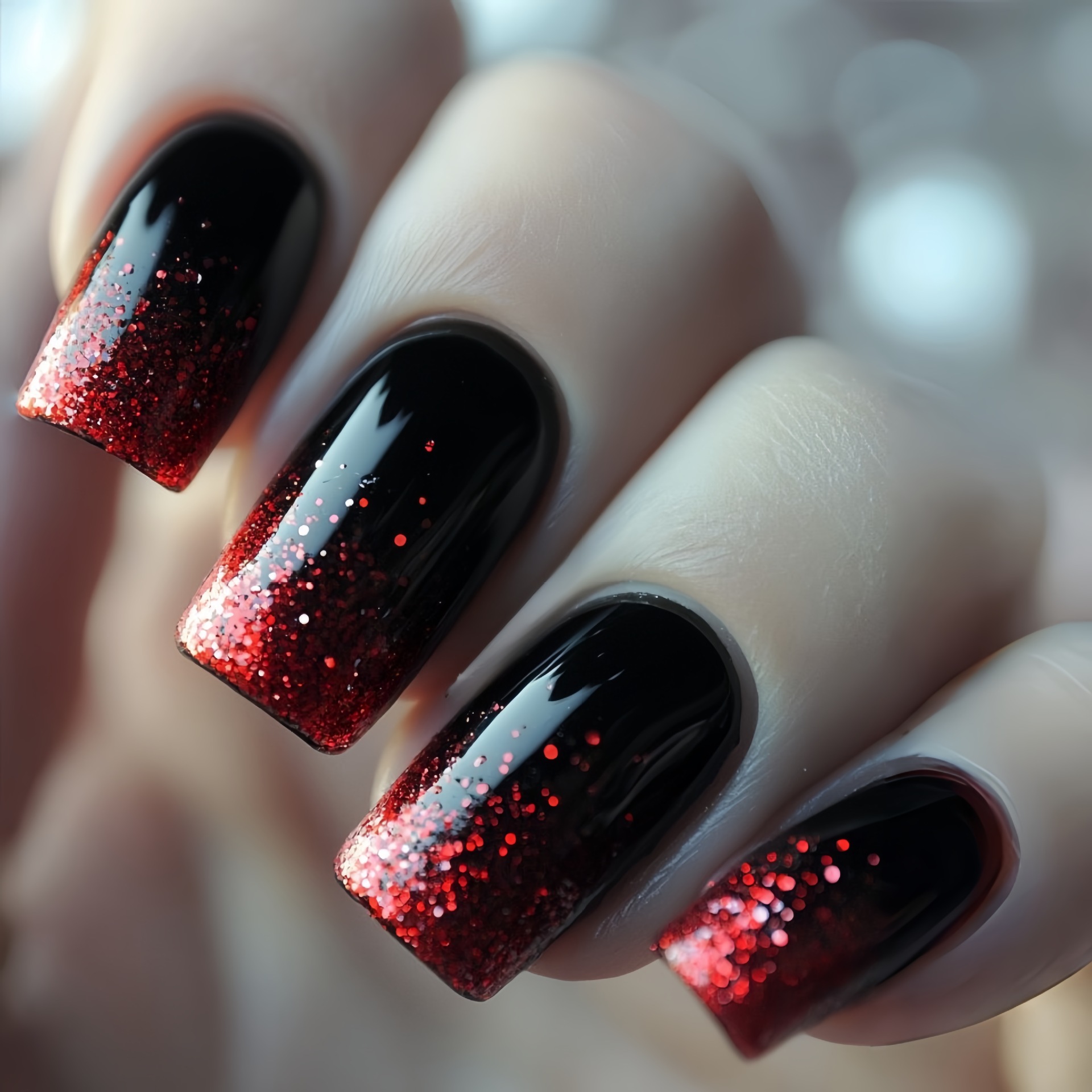 Kort Medium nepnagels Gradiënt - Nail Art Design recensie en prijs