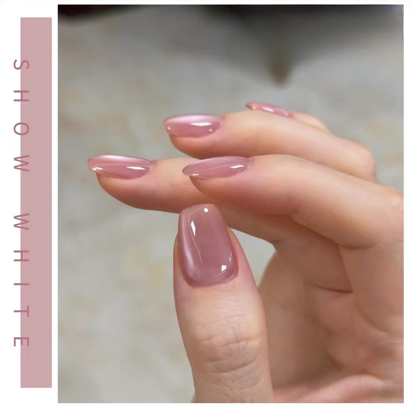 SHAKA 1 stuk Zomer Flash Hibis - Nail Art Cat Eye Pink recensie en prijs